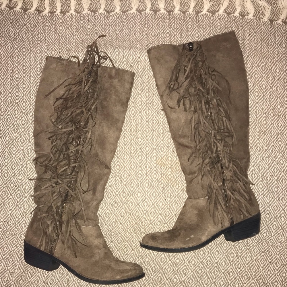 Not Rated Fringe boots